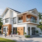 Nhà phố cho vùng ngoại ô