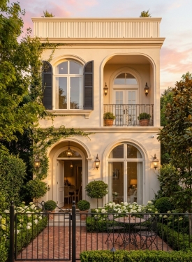 Nhà phố trong hẻm - vẻ đẹp thanh lịch chuẩn Pháp dành cho gia đình nhỏ