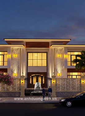 Mr. Điền's villa - hiện đại và bề thế