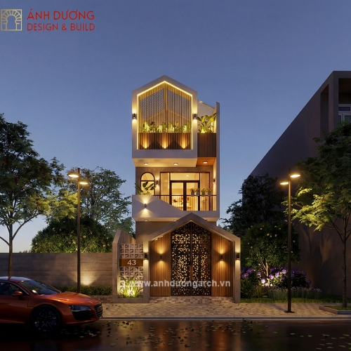 NHÀ PHỐ 3 TẦNG HIỆN ĐẠI – KHÔNG GIAN XANH GIỮA LÒNG ĐÔ THỊ