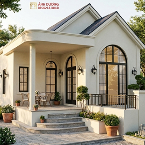 Một ngôi nhà vừa đủ để ấm cúng khi 
